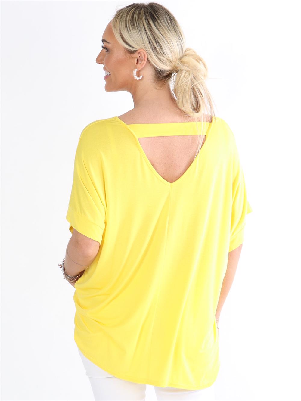 Ella Shirt - Bluse med hul i ryggen